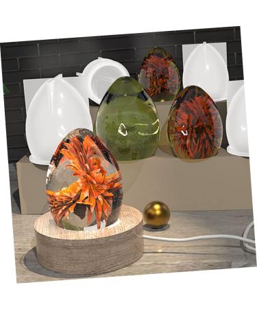 Alipis 3pcs Egg Night Light Mold Epoxy Silicone Molds Candle Silicone Mold Craft Making Mold Star Ball Soft - Buy Online on GoSupps.com