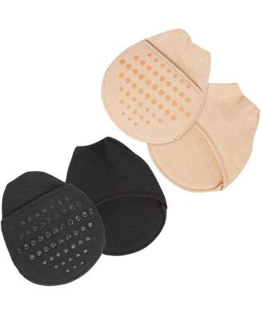 6 Pairs Seamless Invisible Forefoot Pad Half Socks - Cushioned Toe Topper Liner for Comfort | International Shipping - Buy Online on GoSupps.com