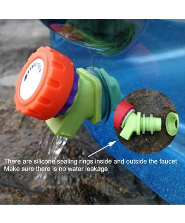 JQWYGB 1.5 Gallon Camping Water Container with Spigot - Portable Outdoor Hiking Picnic Tank - Buy Online on GoSupps.com