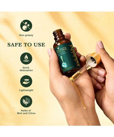 Indu..lekha Sve..tak..utaja Scalp Serum Dandruff Treatment Silicone & Paraben Free Ayurvedic Formula - Buy Online on GoSupps.com