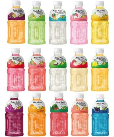 MOGU MOGU Assorted Fruit Juice with Nata De Coco 320mL (24 Bottles) Self Customised Flavours - Buy Online on GoSupps.com