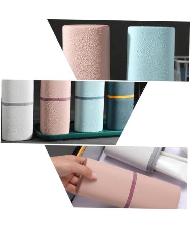 Beaupretty Raccoon Toothbrush Container Set - 2 Pack Toothbrush Case & Storage Cup (19.8x7.2cm) - Ideal for International Shipping - Buy Online on GoSupps.com