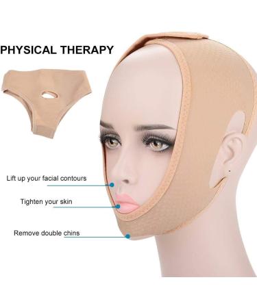 Double Chin Reducer & Firming Face Lift Sheet | V Line Shaping Mask | L Size Compression Garment for Night Use - Buy Online on GoSupps.com