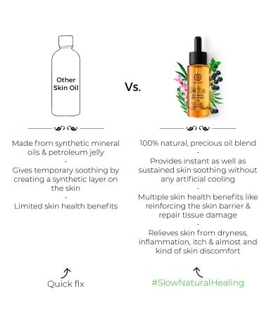 BRILLARE Ultimate Soothing Oil 30 ML - All-Natural Body Oil with Rosemary | Chemical-Free Skincare for All Skin Types - Buy Online on GoSupps.com