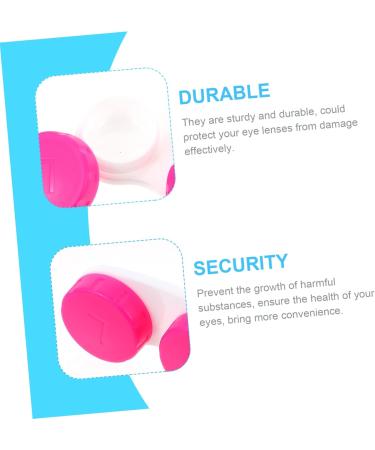 Exceart Mini Contact Lens Container - 30PCs Portable Eye Storage Kit | Travel Case for Lenses & Cosmetics - Buy Online on GoSupps.com