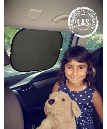 Sun Protection Car Baby | Certified UPF50+ UV Protection | Sustainable & Durable Nylon | Double Protective Effect | Auto Suction Cup - Buy Online on GoSupps.com