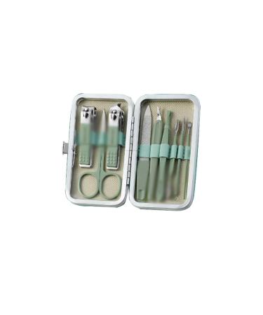 Nail Scissors Nail Clippers and Beauty Tool Portable Set for Home Workplace Outdoor Travel Gift Giving Beauty Salon Toenail Clippers Green