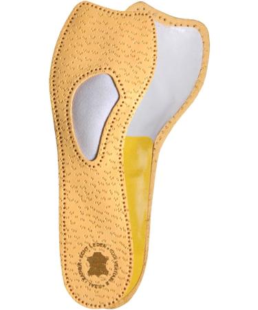 Orthopedic 3/4 Leather Shoe Inserts for Pumps & High Heels Comfortable Insoles for Open Shoes | Women s Size 39 EUR / 6 UK - Buy Online on GoSupps.com