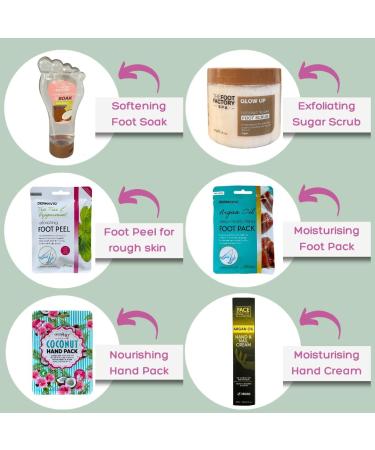 Hand + Foot Rescue Repair Pamper Gift Set Birthday Gift for Women Woman Gift Set Vegan Gift Pamper Hamper. - Buy Online on GoSupps.com