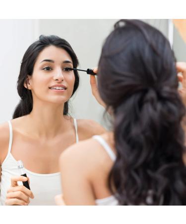 FOYTOKI 2 Sets Empty Mascara Tube for DIY Makeup Kits Mini Funnel Makeup Containers Lash Kit Black Plastic - Buy Online on GoSupps.com