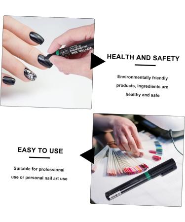FRCOLOR 1pc Diy Nail Polish Pen Nail Art Diy Tool T Tool Nail Implements Nail Painting Tools Nail Tool Nail Gel Polish Nail Art Accessory Nail Art Pen Drawing Tool 3d Liquid Manicure - Buy Online on GoSupps.com
