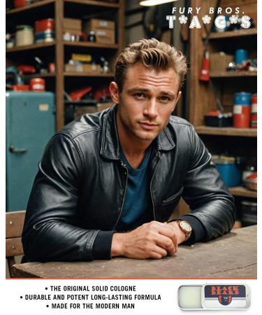 TAGS Men s Solid Cologne | Black Beard | Gunpowder & Charred Hickory | Beeswax Grapeseed Oil Fragrance | Made in USA | Travel Size .25 oz - Buy Online on GoSupps.com