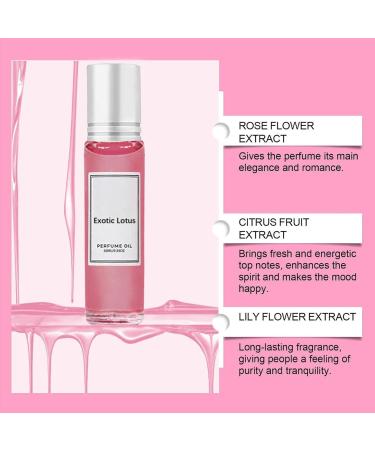 Enhanced Pheromone Perfume Pheromone Perfume Perfume Flavor Long Lasting Portable Pheromone Roll-On Perfume for Women (lily+Jasmine) - Buy Online on GoSupps.com