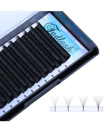 Self-fan eyelash volume eyelashes 0.07 strength D curl 11mm volume extension eyelash extension for easy fan lashes lashes lexensions volume technology (0.07mm-d-11)