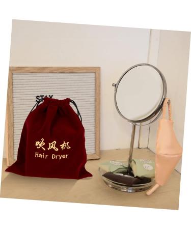Beavorty 3 pcs Hair Dryer Storage Bag Toiletry Organizer Hair Dryer Travel Bag Jewelry Holder Set Portable Toiletry Bag Claretx3pcs 30x26cmx3pcs - Buy Online on GoSupps.com