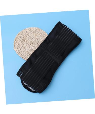 Mobestech Heating Waist Lumbar Support Brace - Thermal Heating Pad for Lower Back Pain Relief | Adjustable Waist Belt & Back Support - Keep Warm & Comfortable (M Black - Buy Online on GoSupps.com