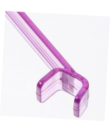 LALADEFIEE Lip Muscle Trainer Jaw Line Trainer Lift Tightener Mouth Tightening Tool Purple 9.30X7.70X1.50CM Purple - Buy Online on GoSupps.com