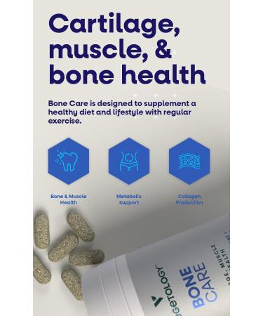 Vegetology Bone Care | Vegan Glucosamine & Phytodroitin | Joint & Bone Support | Allergy-Friendly and Sustainable | Made in UK - Buy Online on GoSupps.com
