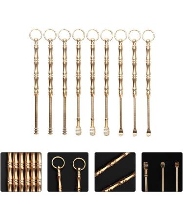 FRCOLOR 18pcs Earwax Removal Kit for Adults - Lightweight Metal Ear Pick Set for Cleaner Ears - Spiral Earpicks for Men and Women - Buy Online on GoSupps.com