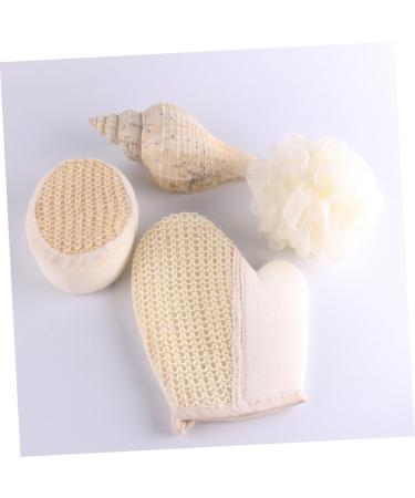 Ipetboom 3pcs Body Scrub Gloves - Exfoliating Sisal Spa Pads & Bath Towel Glove for Ultimate Skin Care - Buy Online on GoSupps.com