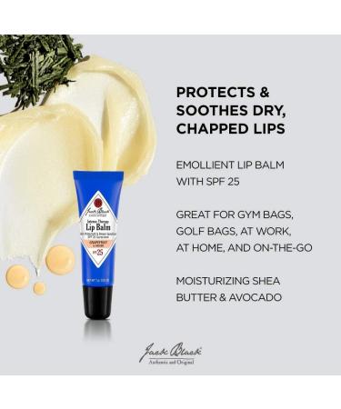Jack Black Moisture Therapy Lip Balm SPF 25 Grapefruit - Buy Online on GoSupps.com