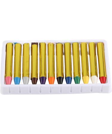  Jelquix Colorful Face Paint Stick Pencil Set Smooth Color Non-Toxic Suitable for Children's Imagination Made of High Quality Material for Painting - Buy Online on GoSupps.com