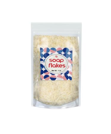 Soap Flakes (1 lb) Gentle Unscented DIY Liquid & Powdered Homemade Laundry Detergent 16 Ounce (Pack of 1)