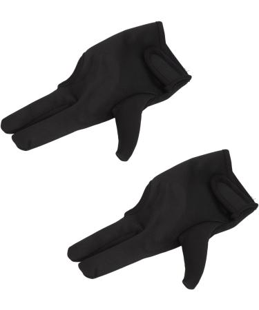 ZJchao Heat Resistant Gloves for Hair Styling - 2Pcs Insulated 3 Finger Mittens for Curling & Perming - Essential Hairdressing Tools - Buy Online on GoSupps.com