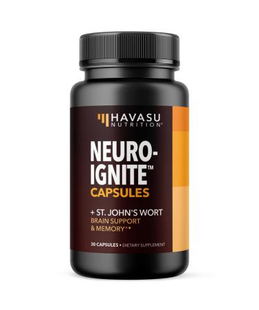 Havasu Nutrition Extra Strength Brain Supplement for Focus - 30 Capsules