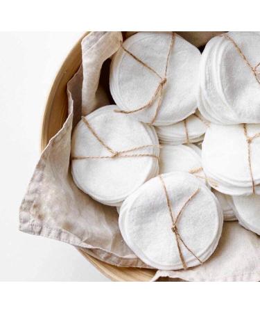 Reusable Cotton Pads Face Pack Set 26 - Washable Makeup Remover Laundry Bag | Bamboo Cloth Rounds for Skincare | 13 Count Facial Wipes for Eye and Lip | Eco-friendly Beauty Essentials - Buy Online on GoSupps.com