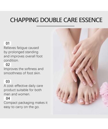 Dry & Cracked Heel Liquid - Natural Moisturizer Roll-On 50ml For Dry Feet Non Greasy Fluid For Cracked Heels | For Hands Elbows Knees Pedicure Rough Night Beauty - Buy Online on GoSupps.com