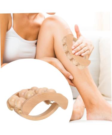 Magiclulu Acupuncture Massage Roller - Portable Wooden Massage Device for Neck Relief & Home Use - Buy Online on GoSupps.com