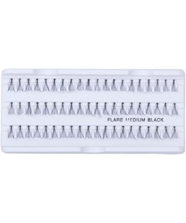 60 PCS 10 mm Extension Flare Artificial Eyelashes - Cluster Makeup Tool for Stunning Eye Looks | International Shipping Available - Buy Online on GoSupps.com
