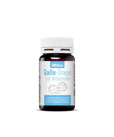 sovita bile dragee with artichoke | Traditional herbal medicine for the relief of digestive problems | 120 dragees