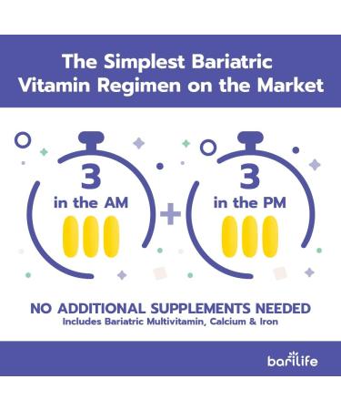 Bari Life Complete Bariatric Multivitamin Non-Chewable Tablet - 180 Tablets/Bottle - Buy Online on GoSupps.com