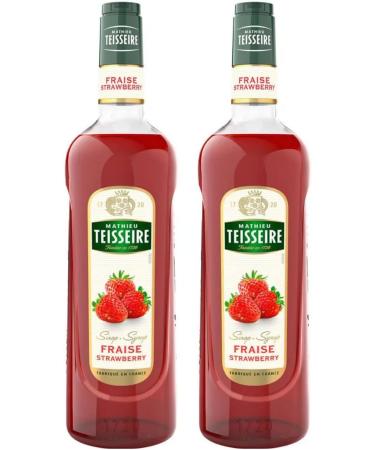  Wine And More Syrups & Lemonade Set: Teisseire Syrups - Strawberry (2x1L) - Gilbert Lemonade (4x1L) - Buy Online on GoSupps.com