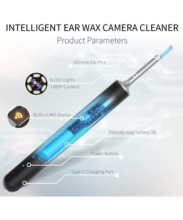Wireless Ear Otoscope 1080P FHD Earwax Cleaner - Safe & Easy Ear Wax Removal Tool for Kids, Adults, Pets - Buy Online on GoSupps.com