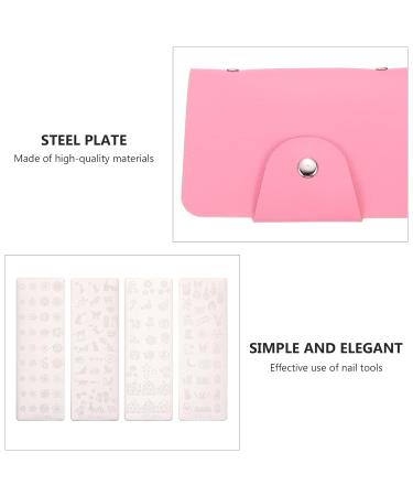 Minkissy Nail Art Printing Plate Set | Metal Nail Design Stamp & Scraper | Halloween & Flower Patterns - Buy Online on GoSupps.com