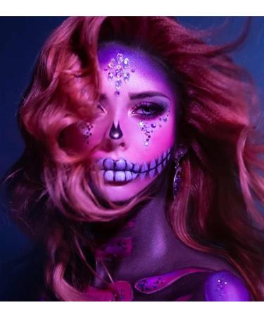 Go Ho Purple Cream Face Body Paint - 2.37oz Water Based Makeup Kit for Kids Party, SFX, Halloween & Cosplay - Buy Online on GoSupps.com