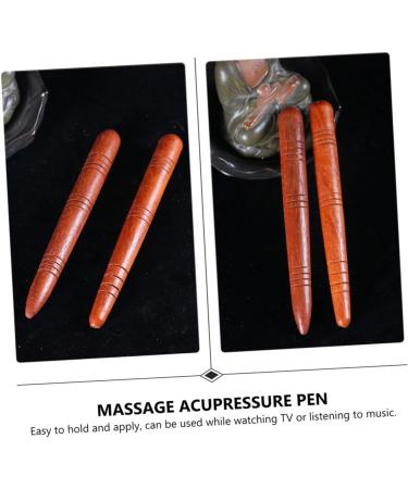 Minkissy 16-Piece Acupuncture Rod Set | Manual Thai Massage Tool & Reflex Zone Massager | Wood Foot & Trigger Point Self-Massage Tools - Buy Online on GoSupps.com