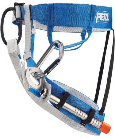 Petzl Tour Climbing Harness - Unisex Adult, Large-X-Large, Blue/Grey - Buy Online on GoSupps.com