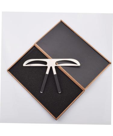 Angoily Eyebrow Assistant Grooming Stencil Molds Eyebrow Drawing Tool Set Stainless Steel Eyebrow Card Miss medium As Shown - Buy Online on GoSupps.com