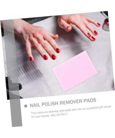 SOESFOUFU 3 Nail Remover Cotton Fingernail Remover Pads Nail Removal Wipes Nail Remover Wipes Nail Gel Polish Nail Polish Removal Tool Makeup Remover Wipes Disposable Natural Cotton Fiber - Buy Online on GoSupps.com