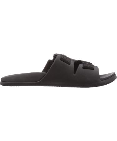 Chaco Men's Chillos Slide Sandal 10 Black | Comfortable Slides for Men - Buy Online on GoSupps.com