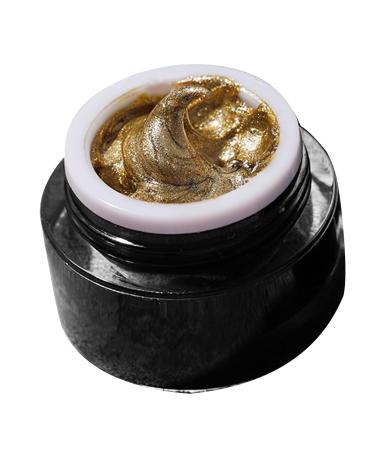 Naroote Naroote Golden Line 3D Design Professional Nail Gel for Nail Salons 0.4 oz Material: Gold Plastic Shell