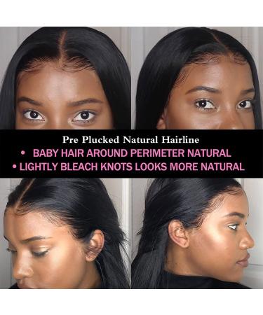 24 Brazilian Human Hair Lace Front Wig - 180% Density - Natural Color - T Part Style - Buy Online on GoSupps.com