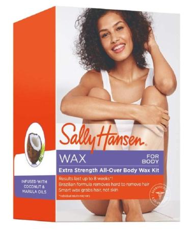 Sally Hansen All-Over Body Wax Kit X-Strength - 2 Pack | Smooth Skin at Home - Buy Online on GoSupps.com