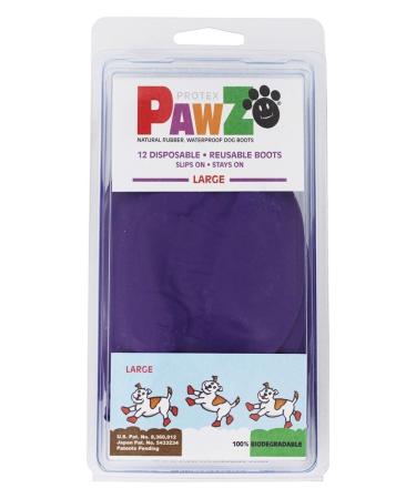 Protex Pawz Dog Boots - Purple - Large