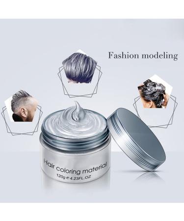 Multi-Color Hair Coloring Wax - 6 Temporary Shades for Unisex Styling | DIY Hair Dye Cream for Daily Use & Parties - Buy Online on GoSupps.com