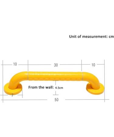 Grab Rails Grab Bar Non-Slip Fluorescent Ring Bathroom Handrail Safety Support Rails For erly Disabled Bathroom Handle - Buy Online on GoSupps.com